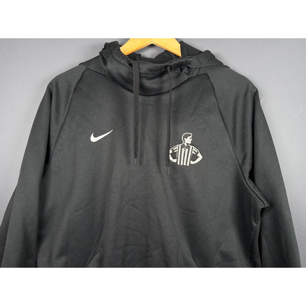 Nike Mens Large Therma-FIT Hoodie Foot Locker Logo Graphic Pullover Sweatshirt